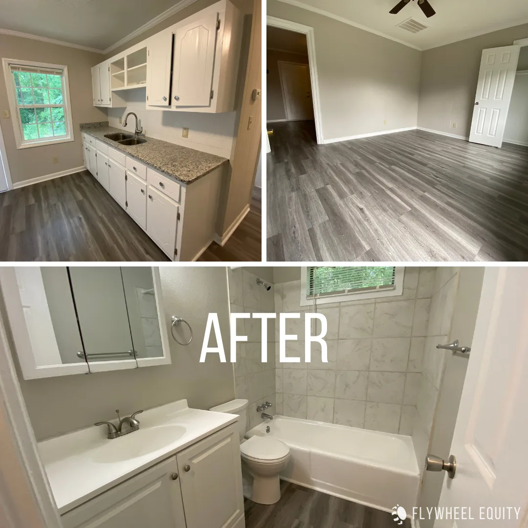 Vance St. unit after renovation